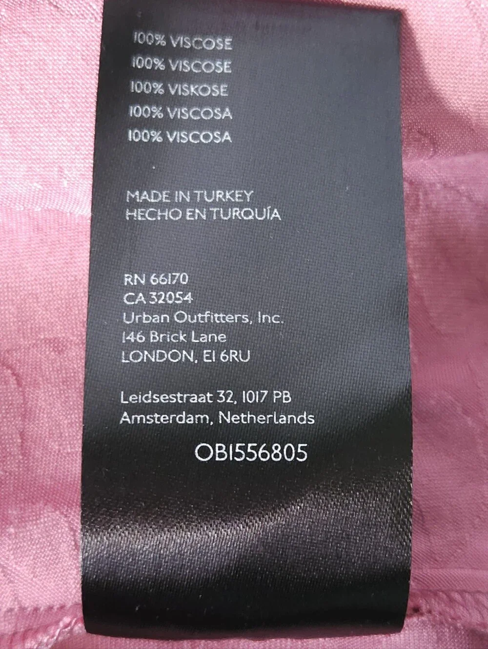 Anthropologie Pink Satin Jacquard Halter Mini Dress Tie Waist‎ Womens XS